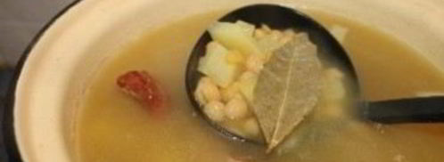 суп гороховый с копчеными ребрышками. Шаг 7