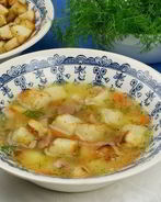 Суп гороховый со свининой