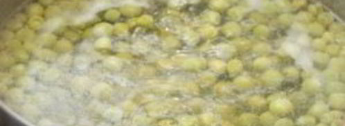 суп из копченой рыбы с горохом. Шаг 2