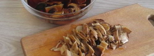 грибной суп с фрикадельками и киноа. Шаг 5