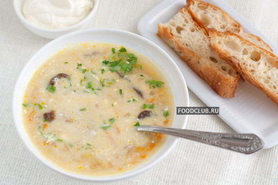 Рецепт грибного супа с перловкого