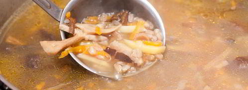 грибной суп с перловкой. Шаг 10