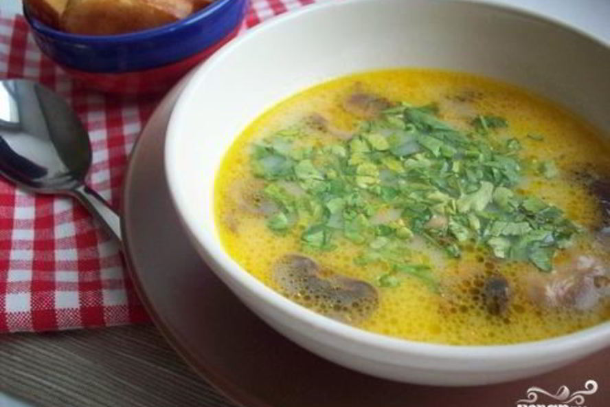 Рецепт итальянский суп с грибами