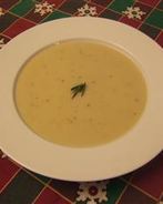 Картофельный суп с семечками