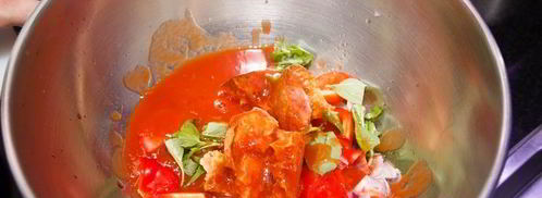 холодный томатный суп. Шаг 5