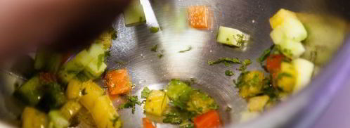 холодный томатный суп. Шаг 7