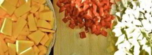 хрустящий суп из тыквы с сухариками. Шаг 2