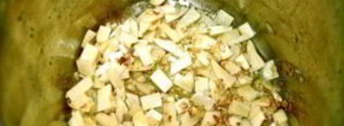 хрустящий суп из тыквы с сухариками. Шаг 4