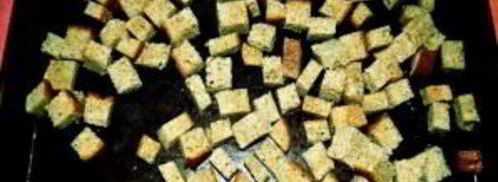 хрустящий суп из тыквы с сухариками. Шаг 8