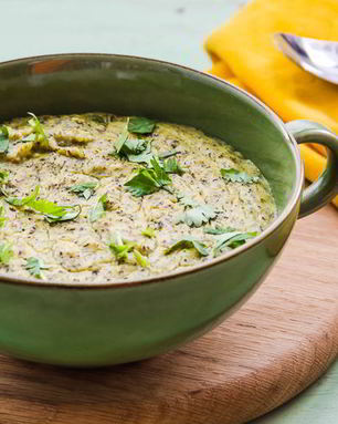 Крем-суп из дикого риса