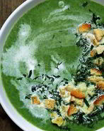 Крем-суп из шпината