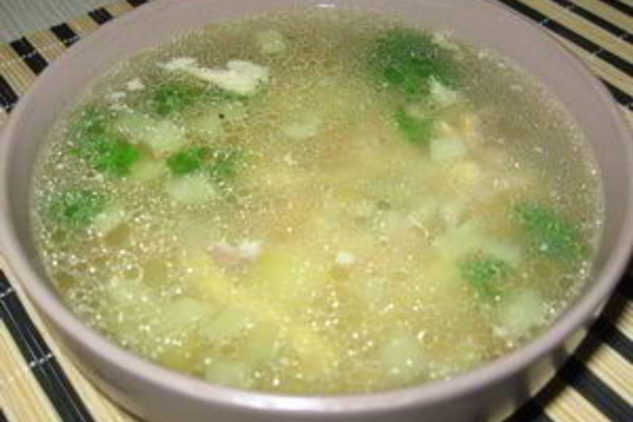 Рецепт куриный суп с домашней лапшой