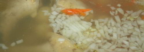 куриный суп с молодым картофелем. Шаг 2