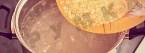 куриный суп с плавленным сыром. Шаг 3