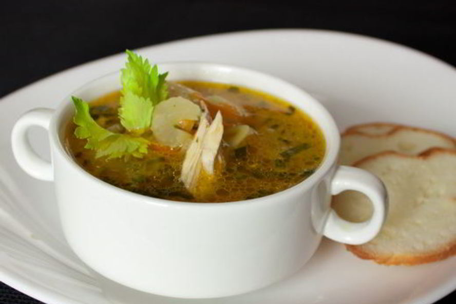 Рецепт куриный суп с сельдереем