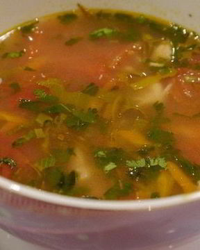 Куриный супчик с перловкой