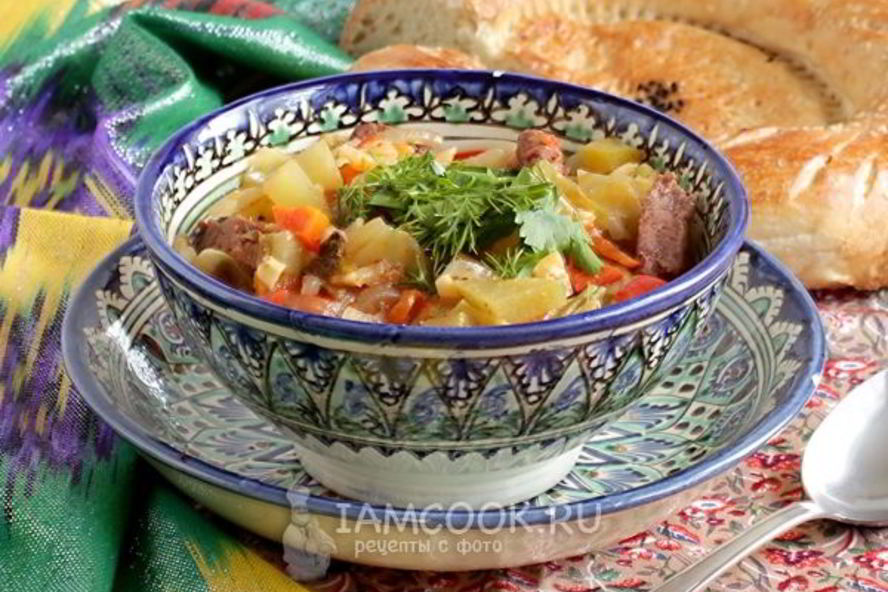 Рецепт лагман по-узбекски