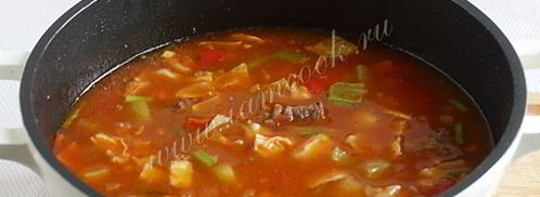 лагман по-узбекски. Шаг 14