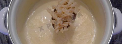 молочный суп с макаронами. Шаг 5