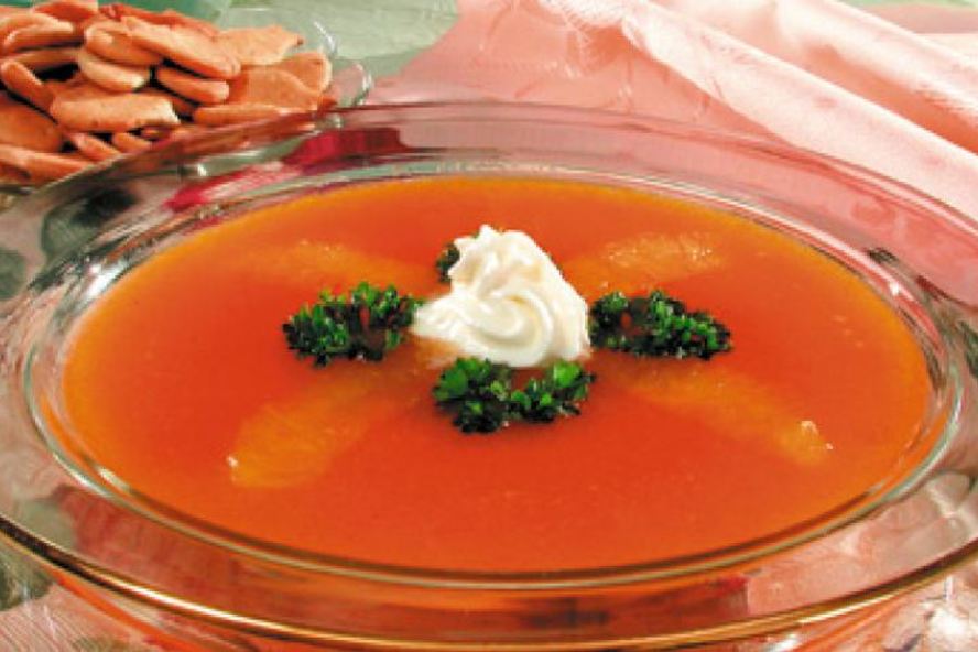 Рецепт морковный суп с апельсинами