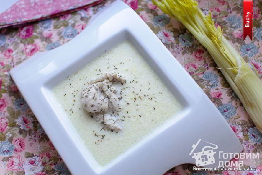 Рецепт нежный куриный суп с рисом и тимьяном