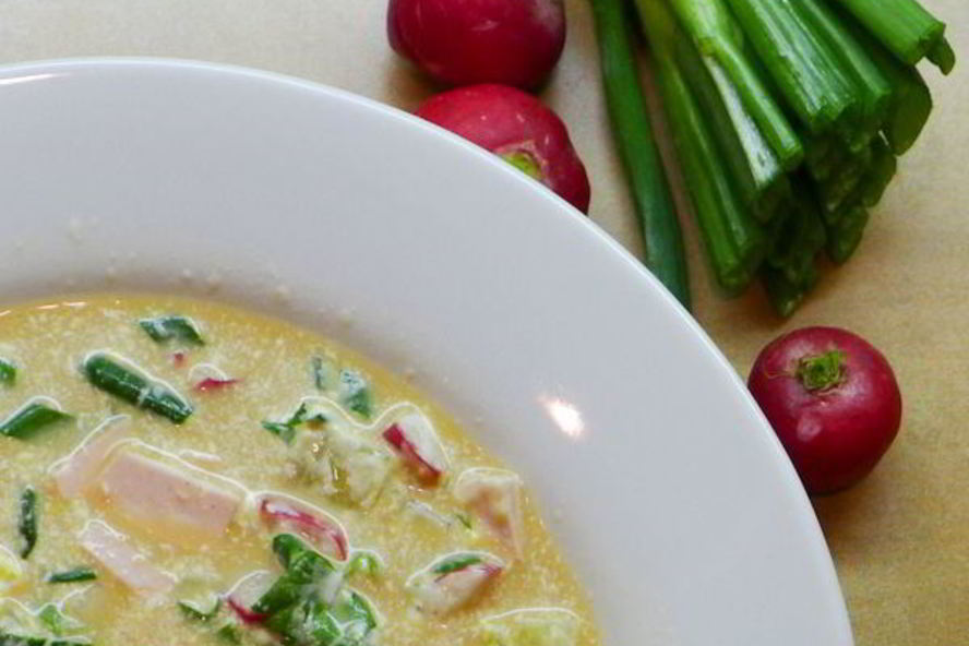 Рецепт окрошка на квасе