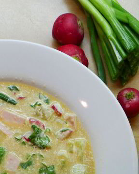 Окрошка на квасе