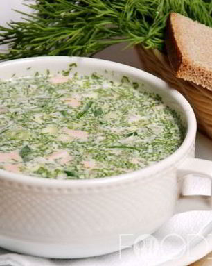 Окрошка на майонезе