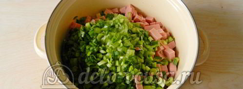 окрошка на минералке. Шаг 7