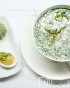 Окрошка на тане