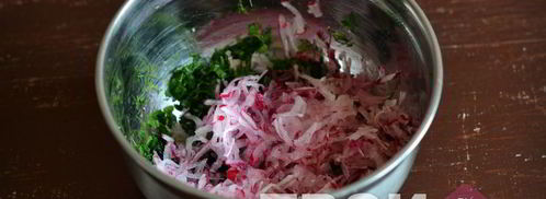 окрошка на воде. Шаг 2