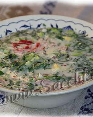 Окрошка по Дюкану