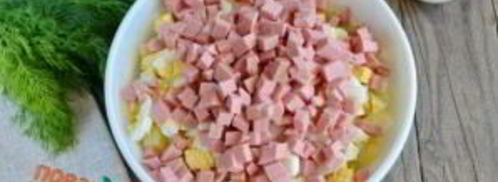 окрошка с колбасой. Шаг 6