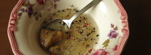 окрошка с крабовыми палочками. Шаг 3