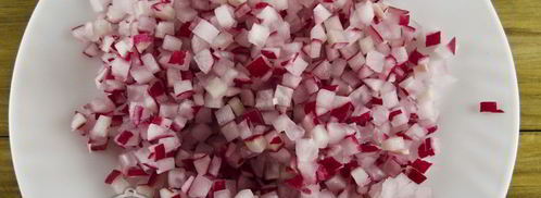 окрошка с редиской. Шаг 8