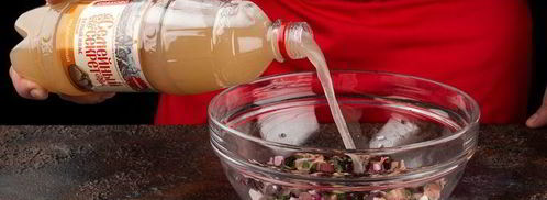 окрошка с рыбой горячего копчения. Шаг 5