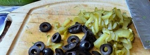 окрошка с рыбой. Шаг 3