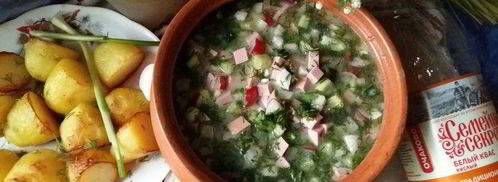 окрошка южная. Шаг 18