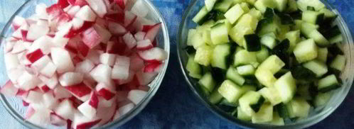 окрошка южная. Шаг 7