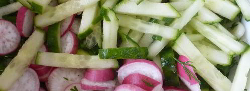 овощная окрошка с тунцом. Шаг 3