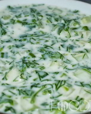 Простая окрошка