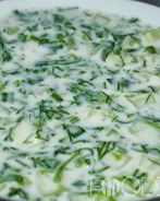 Простая окрошка