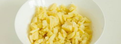 вегетарианская окрошка на сыворотке. Шаг 4