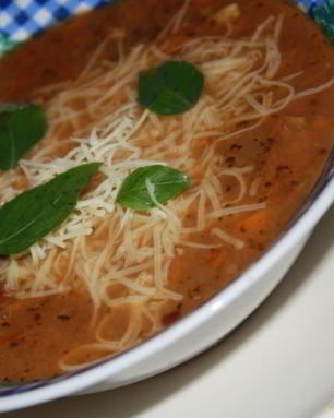 Итальянский овощной суп Минестроне