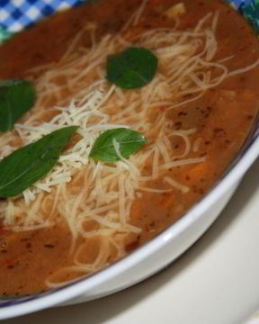 Итальянский овощной суп Минестроне