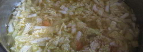 легкий овощной суп. Шаг 14