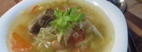 легкий овощной суп. Шаг 15