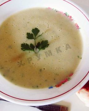 Овощной крем суп со сливками