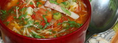 овощной суп минестроне. Шаг 11