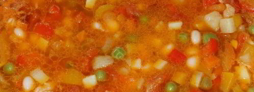 овощной суп минестроне. Шаг 10